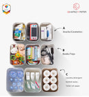 Shimoyama Muji Style PE Storage Box Organizer Soft Touch Big Shallow Size (no lid) - Size B