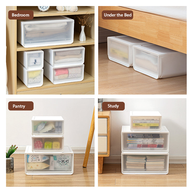 Qubit Drawer Series: Small 5L Storage Plastic Cabinet Organizer