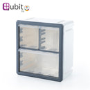 Qubit Tri Storage Cube Organizer