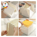 SHIMOYAMA Lego Toy Bricks Foldable Bin Storage Organizer With Multi-color Lid