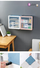 Qubit Versa Cube with Doors Storage Organizer