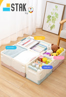 DuraStak Foldable Storage Box Organizer Size M - 19L Capacity