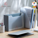 Shimoyama Muji Style Folder Case Wide White Plastic Box Organizer