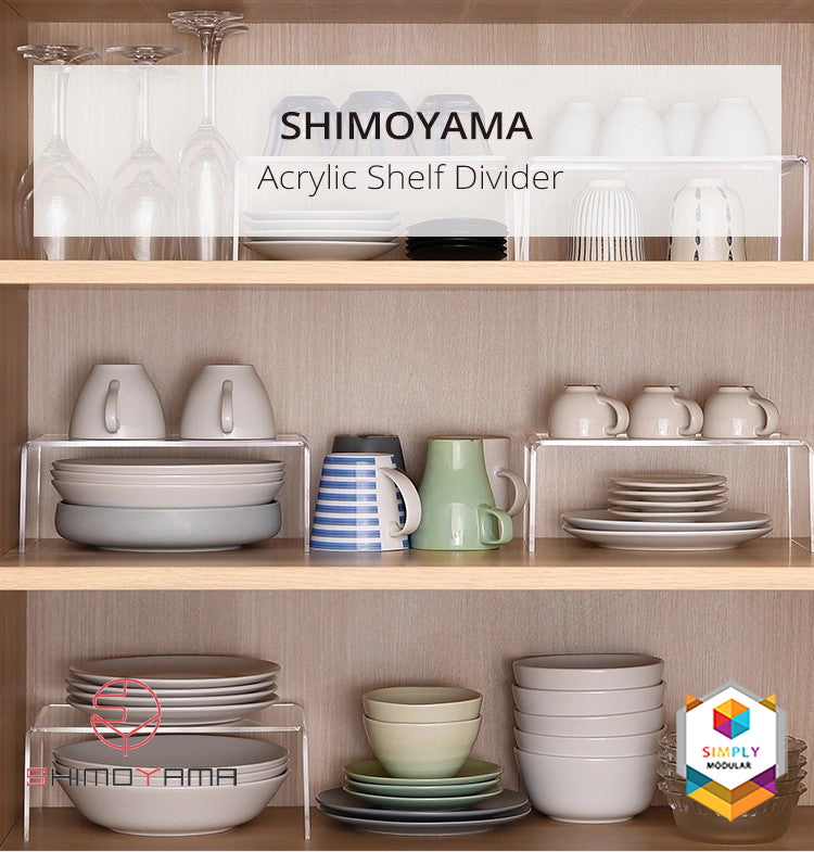 Shimoyama Muji Style Office Organizer Set (Body)- Shallow Type Storage