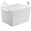 Shimoyama Muji Style Plastic Storage Basket Narrow Type Organizer