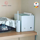Shimoyama Muji Style File Storage Box-Height 24cm Plastic Organizer
