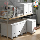 Shimoyama Muji Style Office Organizer Set (Wheels) 4 pcs for one set