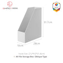 Shimoyama Muji Style Office File Box Vertical File Box Plastic Organizer