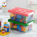 Shimoyama Lego Small Toy Plastic Clear Storage Box