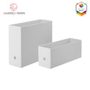 Shimoyama Muji Style File Storage Box-Height 24cm Plastic Organizer