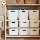 Shimoyama Muji Style PE Storage Box Organizer Soft Touch Big Shallow Size (no lid) - Size B