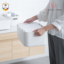 Shimoyama Muji Style Small Gray Flat Storage Box Organizer with Lid - Size A