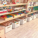 Shimoyama Muji Style PE Storage Box Organizer Soft Touch Big Shallow Size (no lid) - Size B