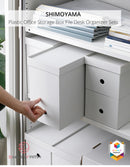 Shimoyama Muji Style Office Organizer Set (Cap)