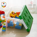 Shimoyama Lego Small Toy Plastic Clear Storage Box