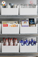 Shimoyama Muji Style Plastic Storage Box Organizer with Handle (Small)