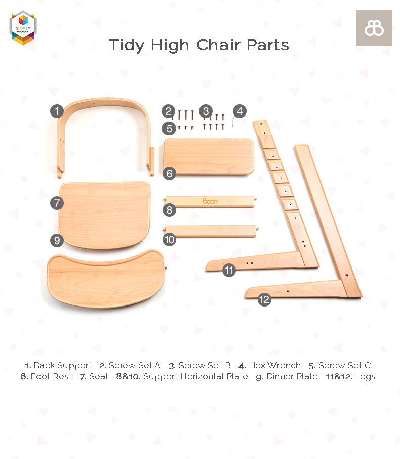 Boori Adjustable Tidy Chair