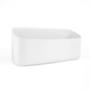 Perch Stumpy Magnetic Wall Mounted Storage Organizer, White