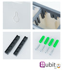 Qubit Tri Storage Cube Organizer
