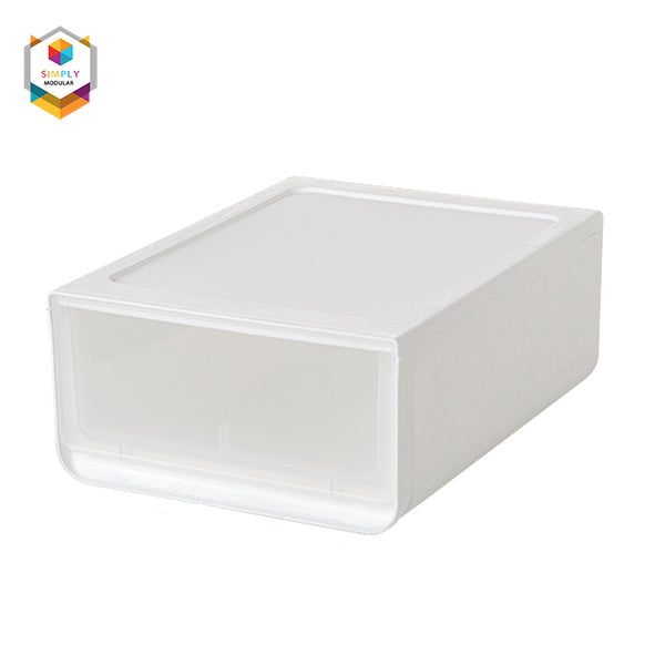 Qubit Drawer Series: Large 23L Storage Plastic Cabinet Organizer