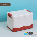 DuraStak Foldable Storage Box Organizer Size S - 18L Capacity