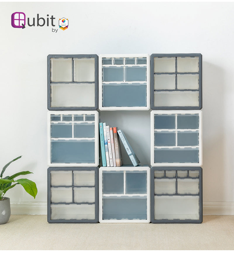 Qubit Hepta Storage Cube Organizer