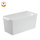 Shimoyama Muji Style Plastic Storage Basket Narrow Type Organizer